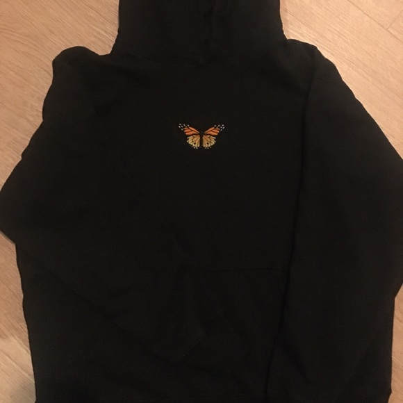 Brandy Melville butterfly hoodie - Picture 2 of 4